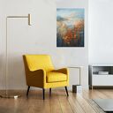 Łąka - impresja. Obraz malowany ręcznie na płótnie 50x70 cm do salonu