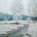 POMYSŁ NA SPERSONALIZOWANY PREZENT - OBRAZ Z RAMĄ I INSPIRUJĄCYM MOTTEM MOTYWACYJNYM - "ZIMOWĄ PORĄ"