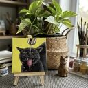 ORZEŹWIENIE - ręcznie malowany obraz akrylowy | Meow by Dor
