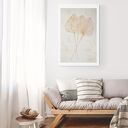 Plakat - obraz 70x100 Boho III - liść
