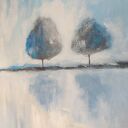 Obraz akrylowy „Drzewa” 60x60 cm