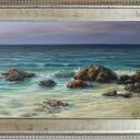 Morze, ręcznie malowany obraz olejny