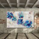 obraz XXL LIŚCIE 1 - 120x70cm na płótnie modern