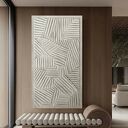Płaskorzeźba ścienna 80x160 cm w kolorze RAL 9010
