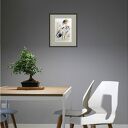 Poranek żurawia, Akwarela 24x32 cm