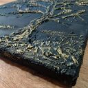 DYPTYK STRUKTURALNY GORDYJSKI GLAMOUR - LUKSUSOWE OBRAZY z TEKSTURĄ 3D