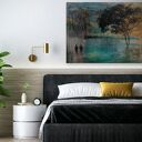 Obraz na płótnie 120x80 - Drzewo Para: romantyczna miłość