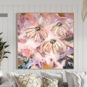 Obraz 100x100 cm malowany
