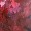 Abstrakcyjny obraz ręcznie malowany - Love Story II 80x120cm