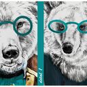 Obraz na płótnie 120x80 cm Rodzina Misiów - wysyłka w 24h