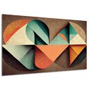 Obraz geometryczny ABSTRAKCJA 60 na beton 120x80