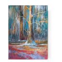 W LESIE - praca formatu 24/18 cm