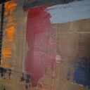 Intuicyjnie 2 - abstrakcyjny obraz akrylowy 100 x 80 cm z fakturą