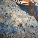 Żaglówka - obraz akrylowy 30x40 cm z fakturą i metalicznym woskiem