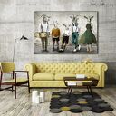 Obraz drukowany na płótnie - Kozłowscy z synami 120x80cm