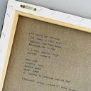 Strona B - (praca z cyklu "Madison. Namalowałam piosenki")