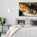 Obraz na ścianę do garażu - retro samochód 120x80 cm