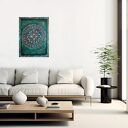 Mandala 42 - ręcznie malowany obraz 3D 60x80 cm do salonu
