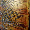 Wspominając Gerharda 8 - abstrakcyjny obraz 80x80 cm z akrylu