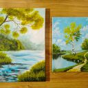 DYPTYK PEJZAŻOWY "SZEPTY NATURY" - OŻYW SWOJE WNĘTRZE