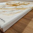 WYJĄTKOWY OBRAZ STRUKTURALNY Z TEKSTURĄ 3D "BIAŁY BLASK" (darmowa dostawa)