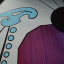 Wspominając Wassilego 3 - obraz abstrakcyjny w akrylu na MDF z ramą 128 x 61 cm