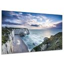 Obraz do sypialni WIDOK 68 klify Etretat ocean morze Francja 120x80 AleObrazy