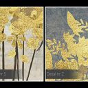 Obraz na płótnie - ZŁOTE DRZEWA - 70x50 cm (77101)