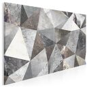 Obraz na płótnie - BETON TRÓJKĄTY LOFT - 120x80 cm (70901)
