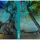 Obraz na płótnie - Abstrakcyjne drzewo KOLOROWE PLAMY 147x60cm 02595