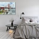 Obraz na płótnie Golden Gate w San Francisco 120x80 cm