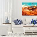Obraz na płótnie - pustynia, wydmy i abstrakcyjny pejzaż 120x80 cm