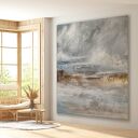 Abstrakcja Natura no. 4 Ręcznie malowany obraz XXL Strukturalny obraz