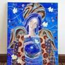 Bajka na dobranoc o złotych motylach - Giclee
