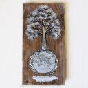 Drzewo Wołające - obraz malowany na desce (handmade)