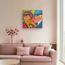 Szach -mat obraz akrylowy 80x80