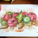 Akwarela w jesiennych barwach