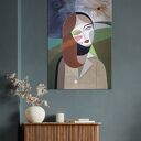 Obraz - wydruk 30x40 cm - Zielona cisza