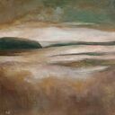 Pejzaż w brązach - obraz akrylowy 40x40 cm do Twojego wnętrza