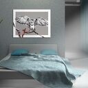 Obraz na płótnie 80x60 cm Sowa 0214 - nowoczesna dekoracja z sową