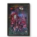 Edyp (Structures Oedipus) - obraz strukturalny, mit, textured painting, 120x80