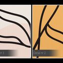 Obraz na płótnie - MINIMALIZM PORTRET KOBIETA - 120x80 cm (96301)