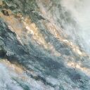 Abstrakcja Garden - obraz strukturalny XXL 100x140 cm (dyptyk)