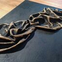 TRYPTYK RELIEF ŚCIENNY - MALARSTWO RZEŹBIARSKIE - 3 w cenie 2szt