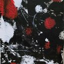 Kompozycja czereśnie abstrakcyjnie na płótnie 30x40x1 cm
