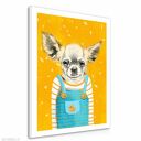 Obraz na płótnie - 60x80cm PIES chihuahua wysyłka w 24h 02175