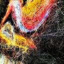 Duży Obraz z Włókien Sizal