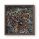 Rdzeń (Structures - The Core) - obraz strukturalny, abstrakcja, textured painting