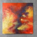 Abstrakcja - obraz akrylowy 60x60 cm (bez ramy)
