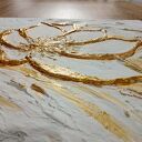 WYJĄTKOWY OBRAZ STRUKTURALNY Z TEKSTURĄ 3D "BIAŁY BLASK" (darmowa dostawa)